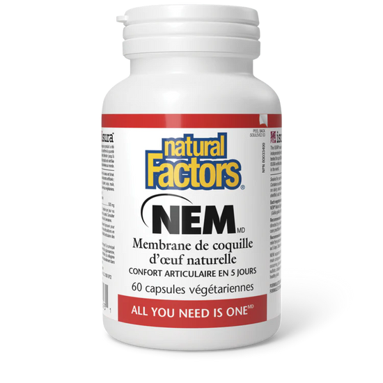 NEM membrane de coquilles d'œuf naturelle 60 capsules