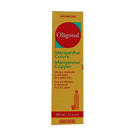 Oligosol Manganèse Cuivre 60ml