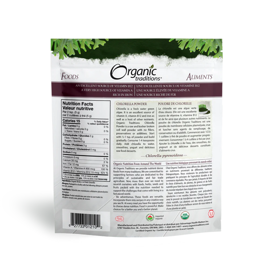 Poudre de chlorelle 150g