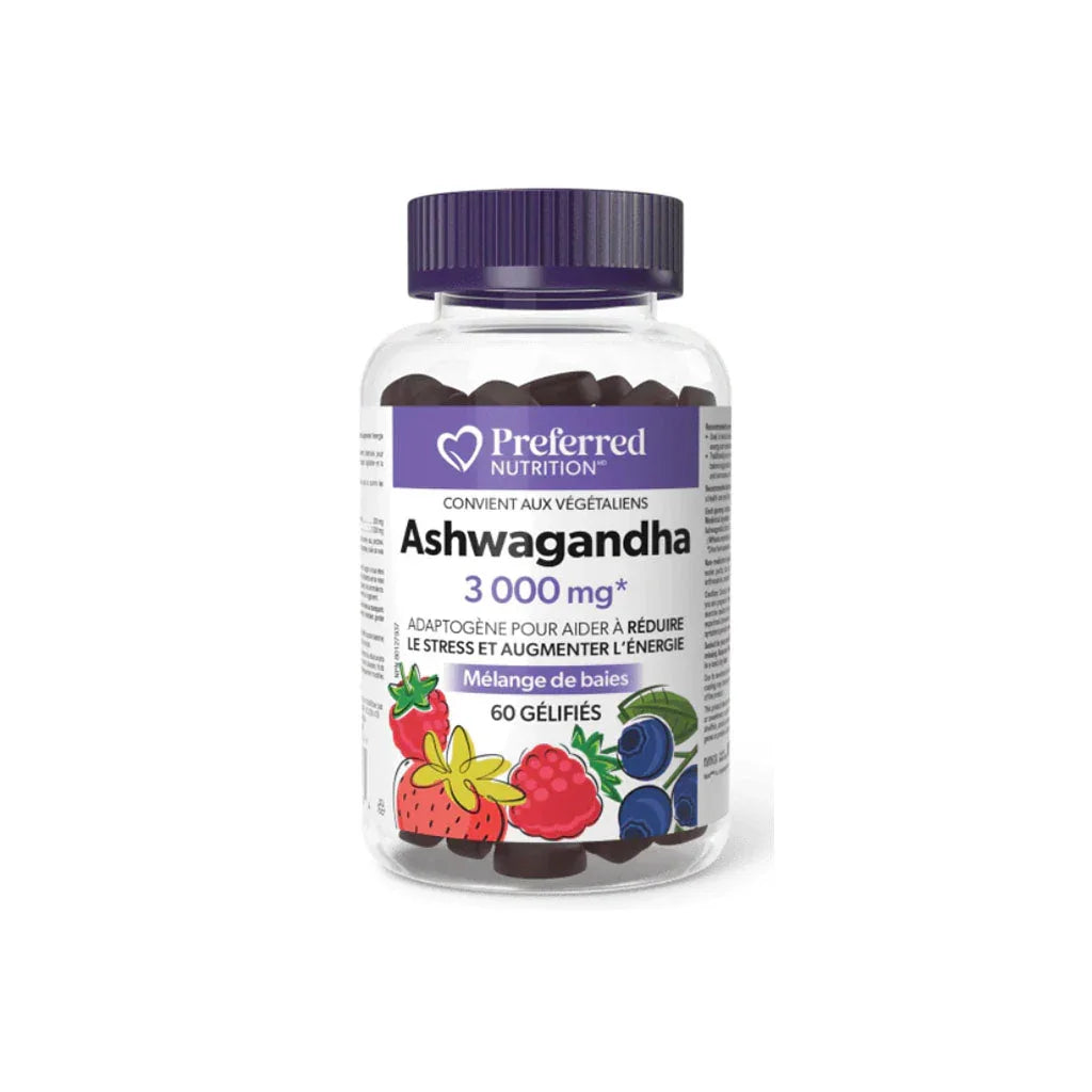 Ashwagandha  3000mg  60 gélifiés