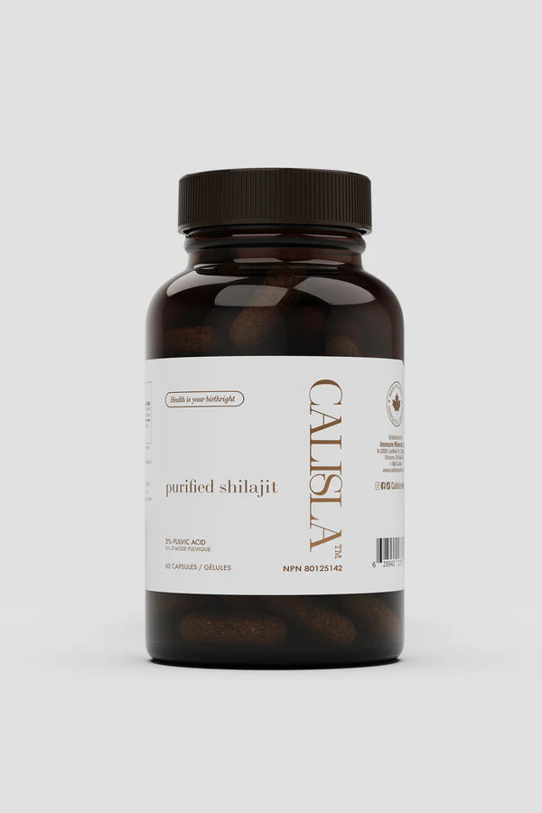 Shilajit purifié Calisla 60capsules