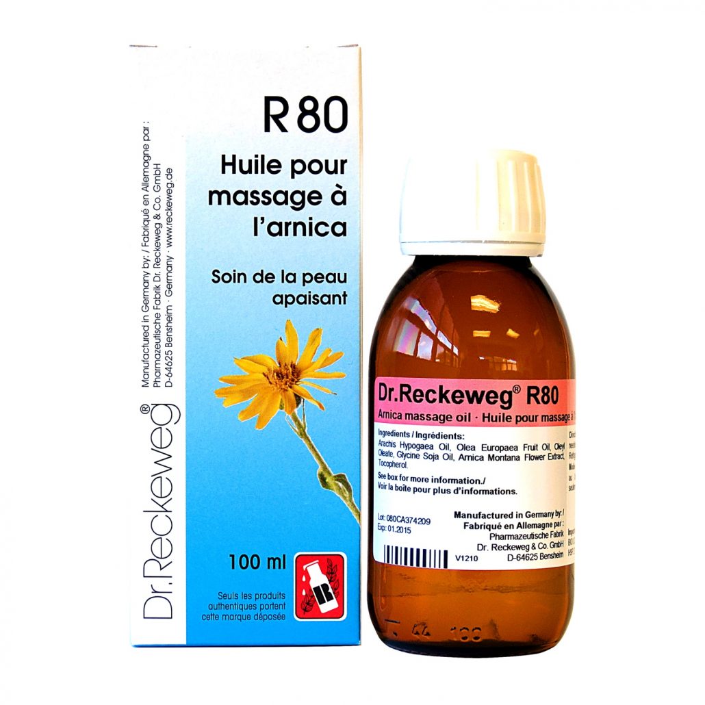 R80 huile de massage 100ml