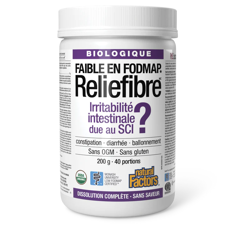 Reliefibre biologique