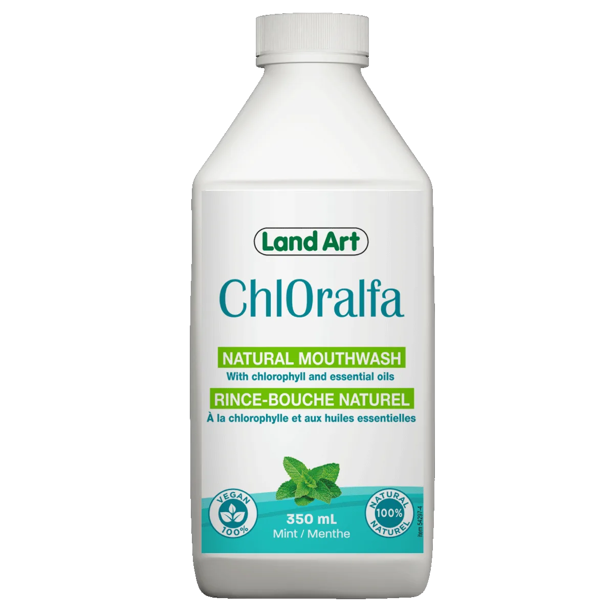 Rince-bouche naturel à la chlorophylle saveur de menthe 350ml
