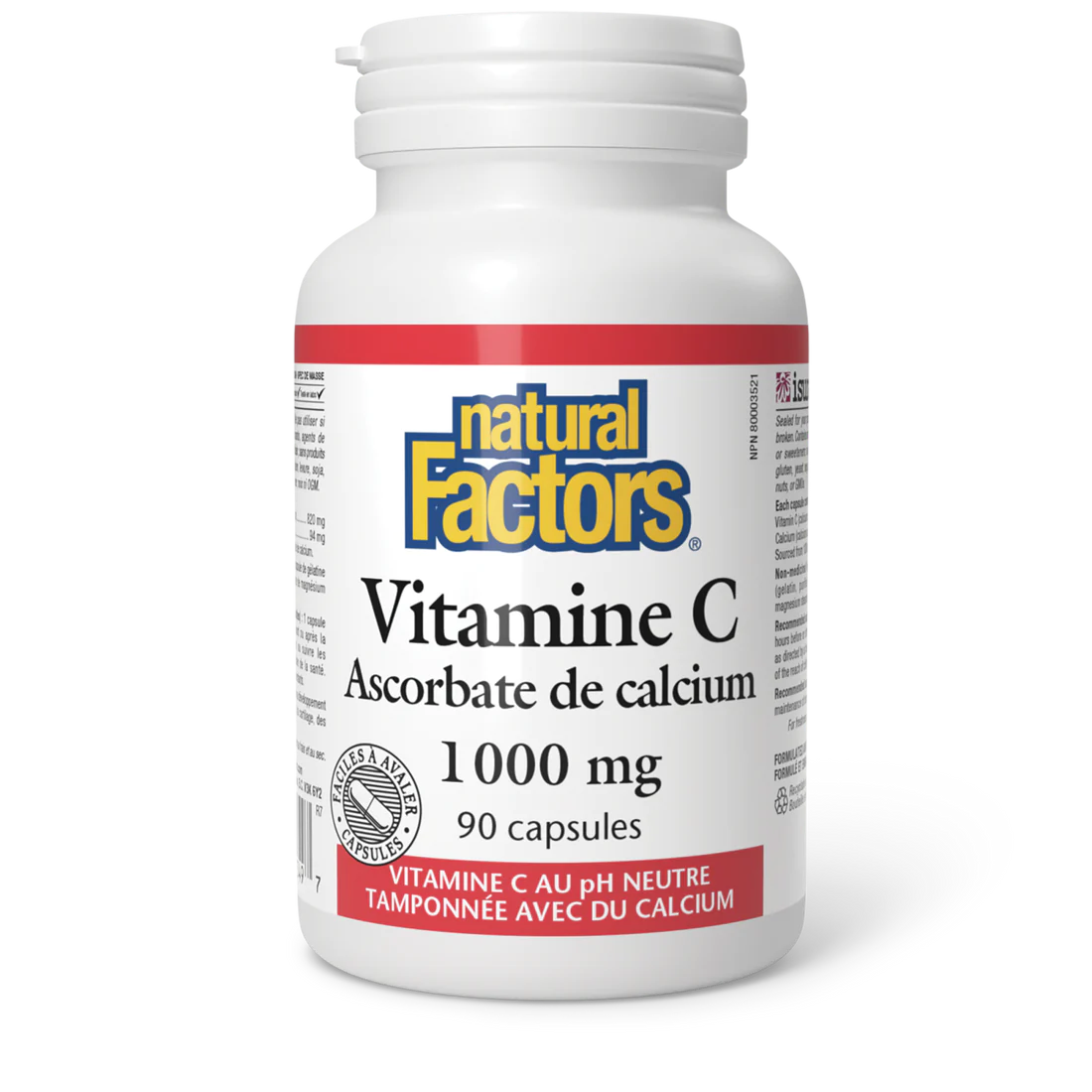 Vitamine C ascorbate de calcium 1000mg