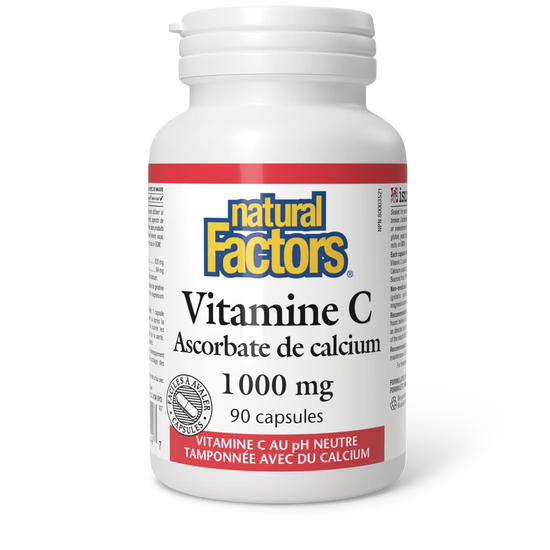 Vitamine C ascorbate de calcium 1000mg