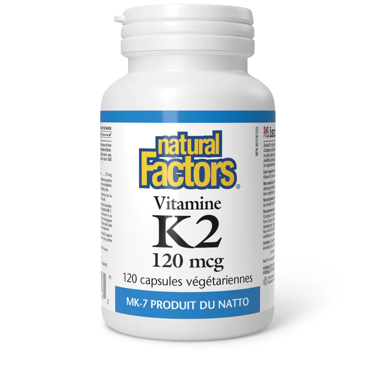 Vitamine K2 120mcg 120capsules