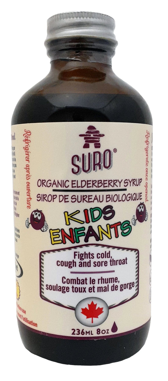 Sirop de sureau biologique pour enfants 236ml