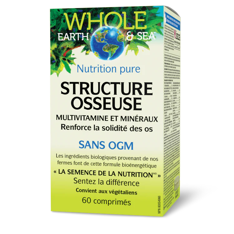 Structure osseuse multivitamine et minéraux 60comprimés