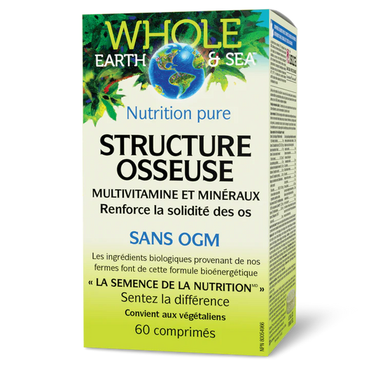 Structure osseuse multivitamine et minéraux 60comprimés