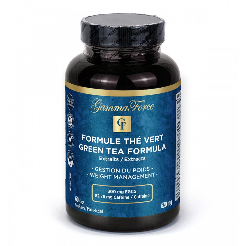 Extrait de thé vert 620mg 60 capsules