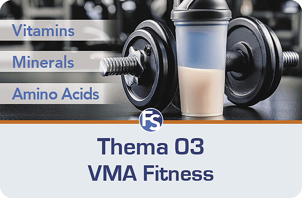 Thema 3 VMA Fitness vitamines - minéraux - acides aminés