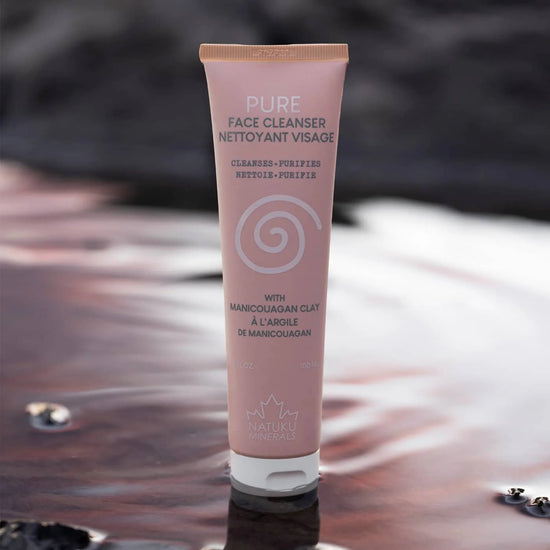 Pure nettoyant visage à l'argile de Manicouagan 100ml