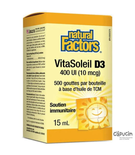 Vitamine D3 400UI 15ml