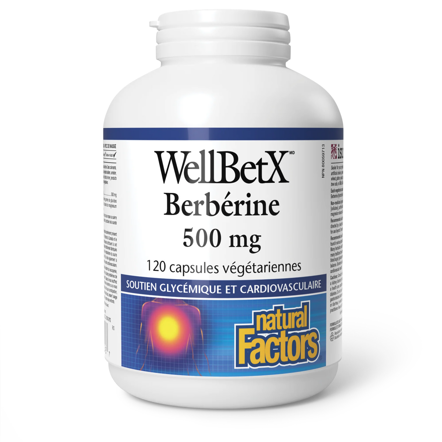 Berbérine 500mg 120capsules