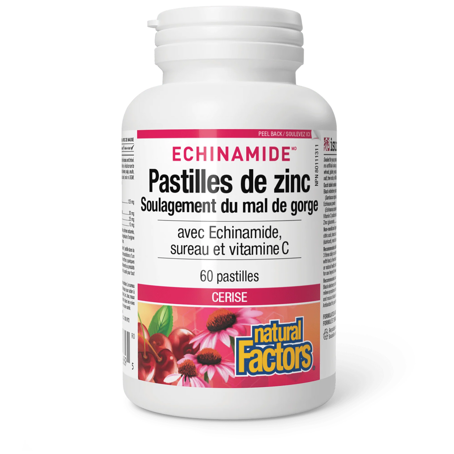 Pastilles de zinc Echinamide 60pastilles