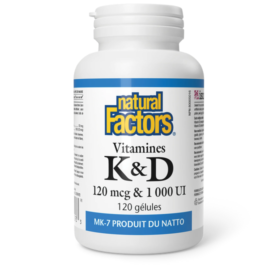 Vitamine K+D 120 mcg/1 000 UI