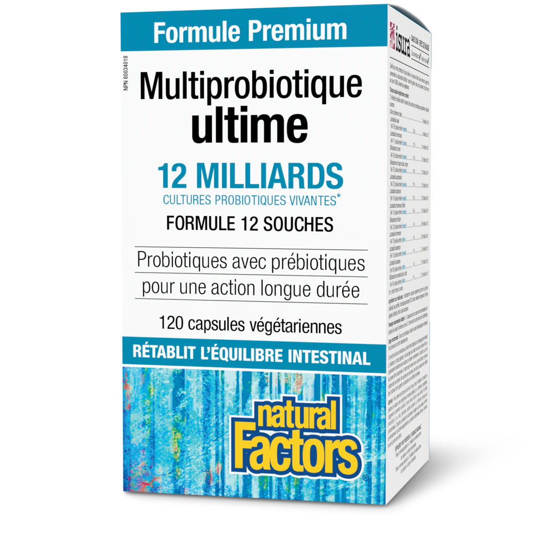 Multiprobiotique ultime 12 milliard de cultures