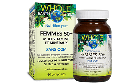 Multivitamine et minéraux Femmes 50+ 60comprimés