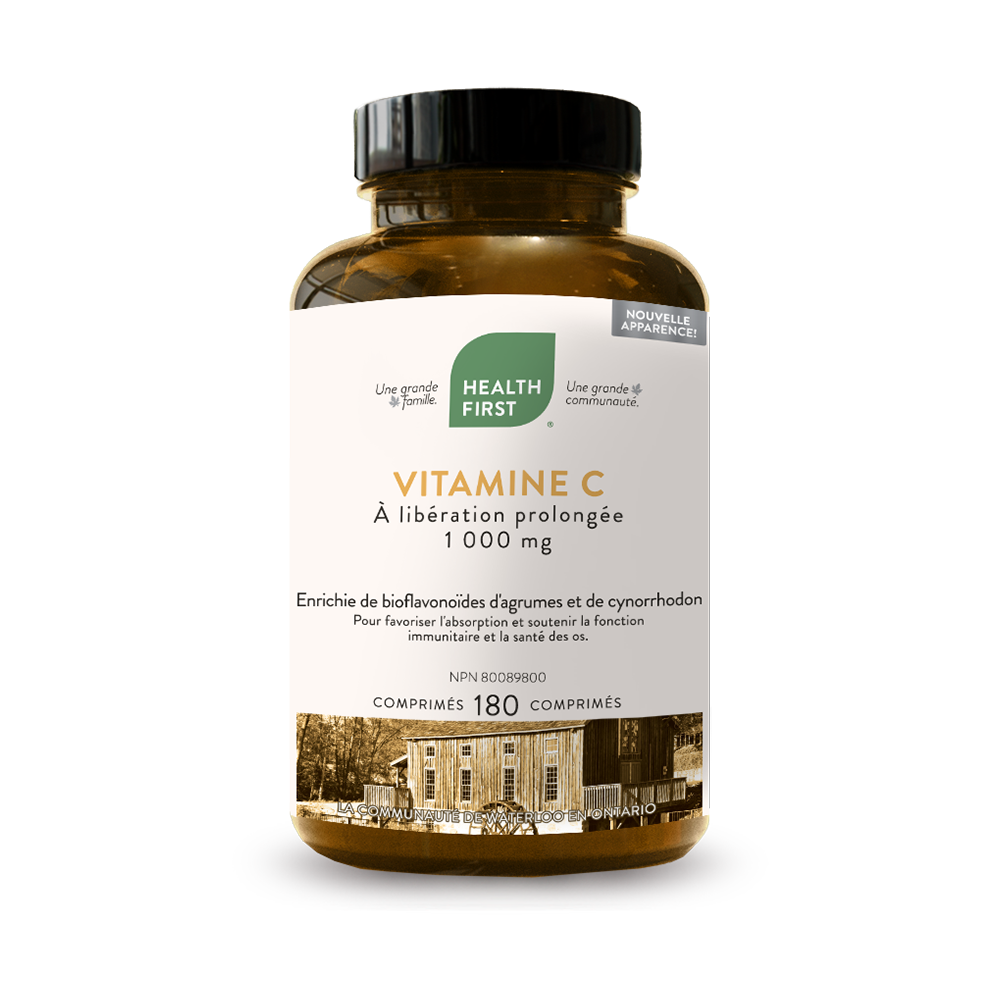 Vitamine C 1000mg 180comp. à libération prolongé