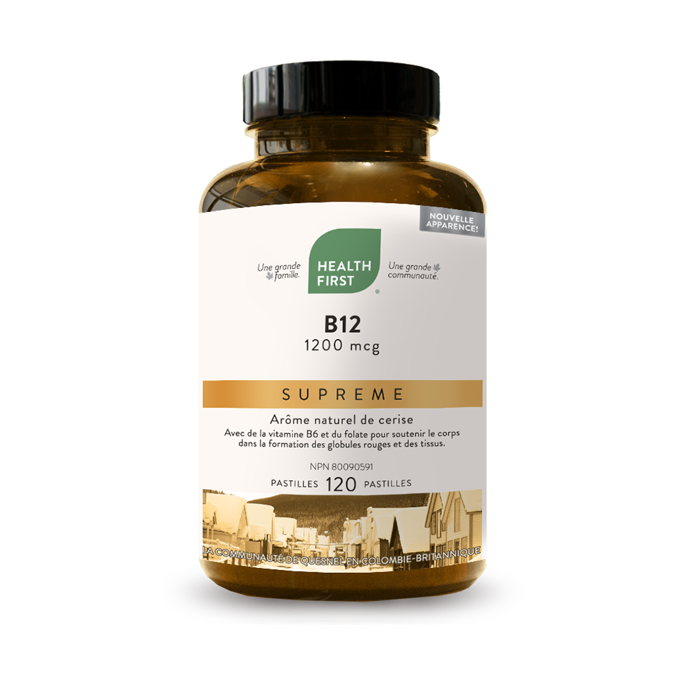 Vitamine B12 suprême 120 pastilles