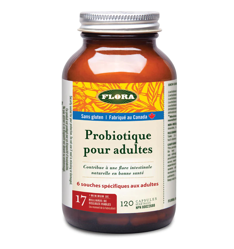 Probiotique Flora pour adultes 17 milliards