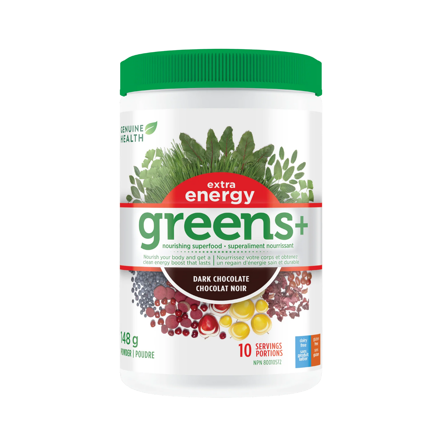 Protéines + biologiques végétaliennes fermentées chocolat 900g Duo