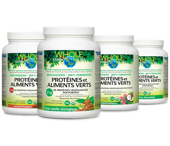 Protéines et aliment verts 656-710g