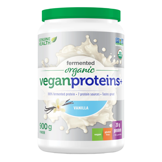 Protéines + Biologique végétaliennes fermentées vanille 900g DUO