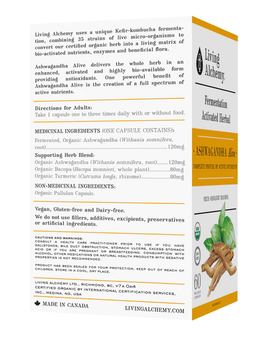 Ashwagandha vivant 60 capsules