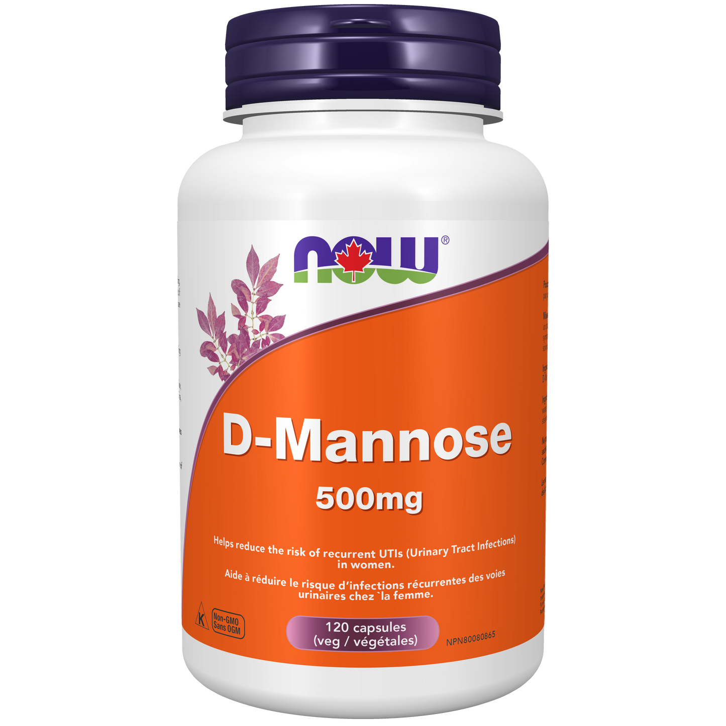 D-Mannose 500mg 120capsules