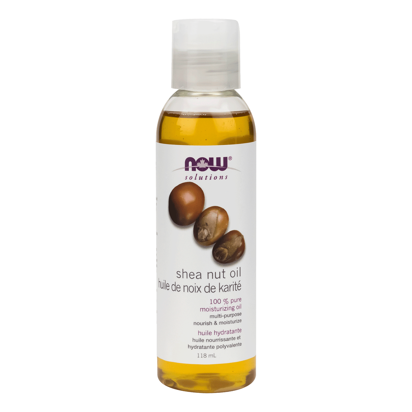 Huile de noix de karité 10% pure Pure 118ml