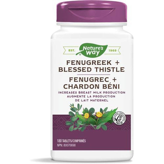 Fenugrec + chardon béni 180comprimés