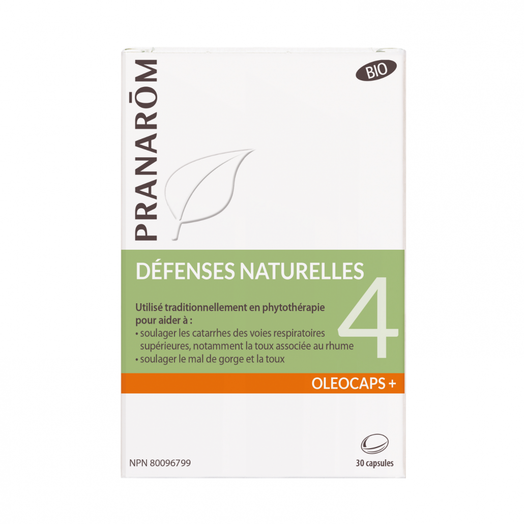 Pranarom Défenses naturelles oleocaps 4  30capsules