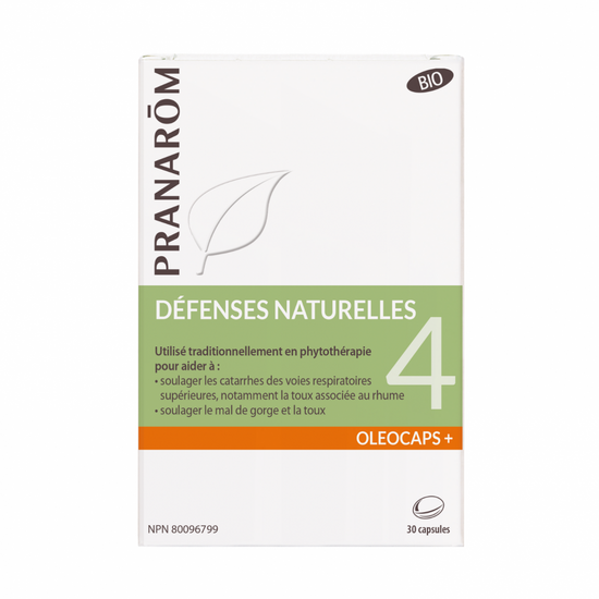 Pranarom Défenses naturelles oleocaps 4  30capsules