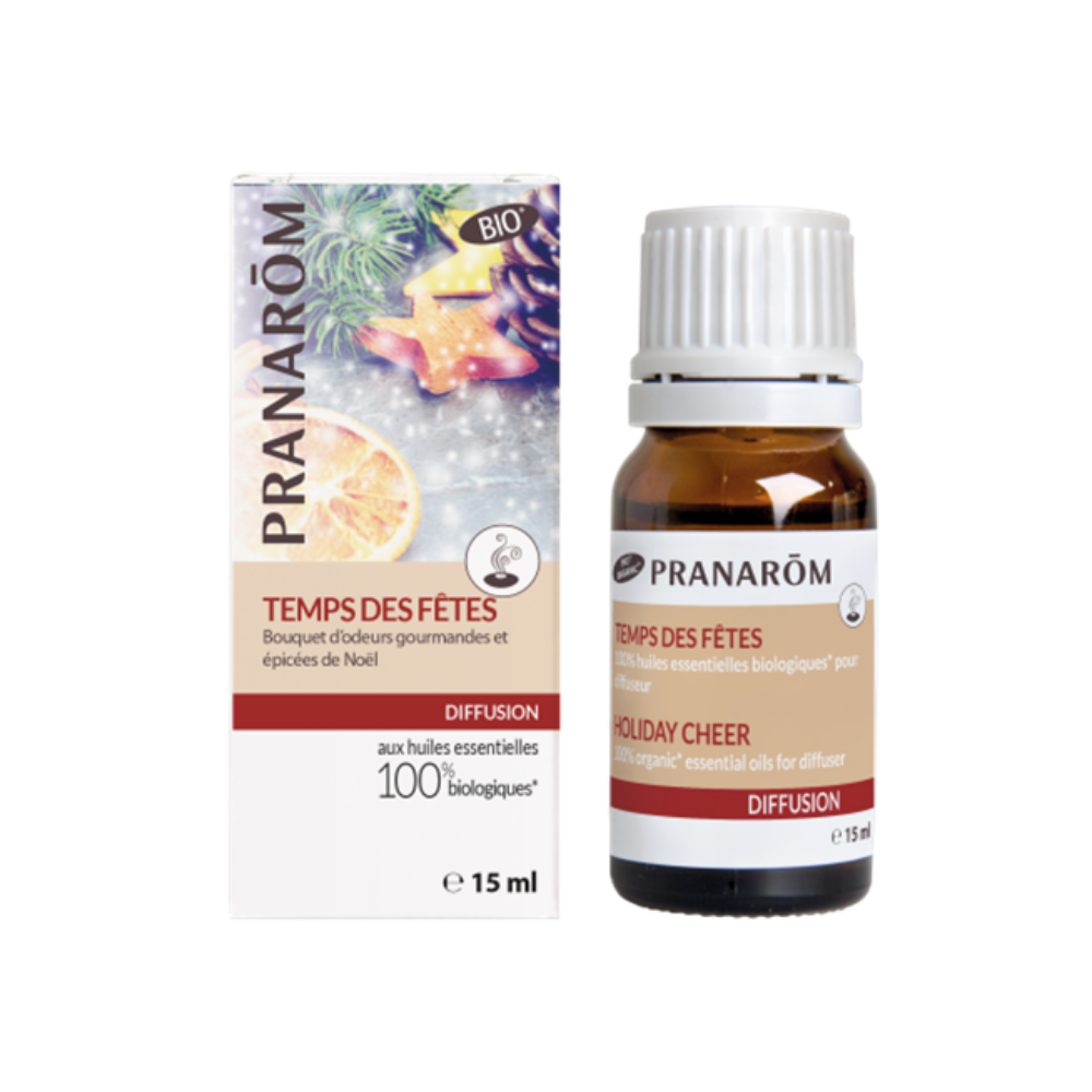 Pranarom Huile essentielle Temps des fêtes 15ml