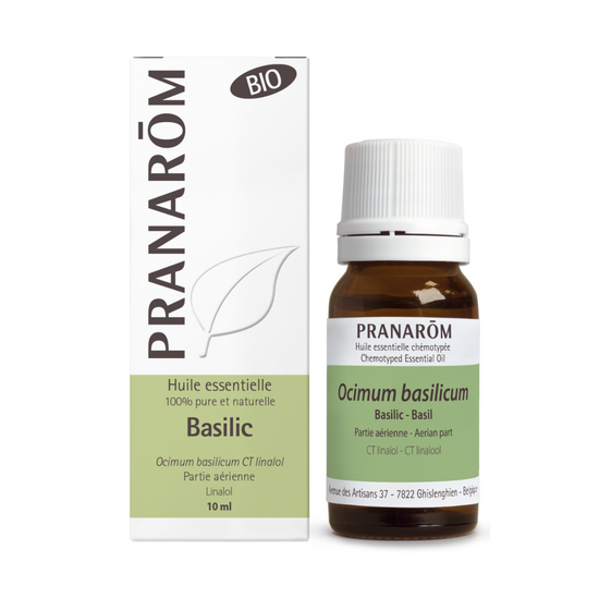 Pranarom Huile essentielle Basilic  10ml