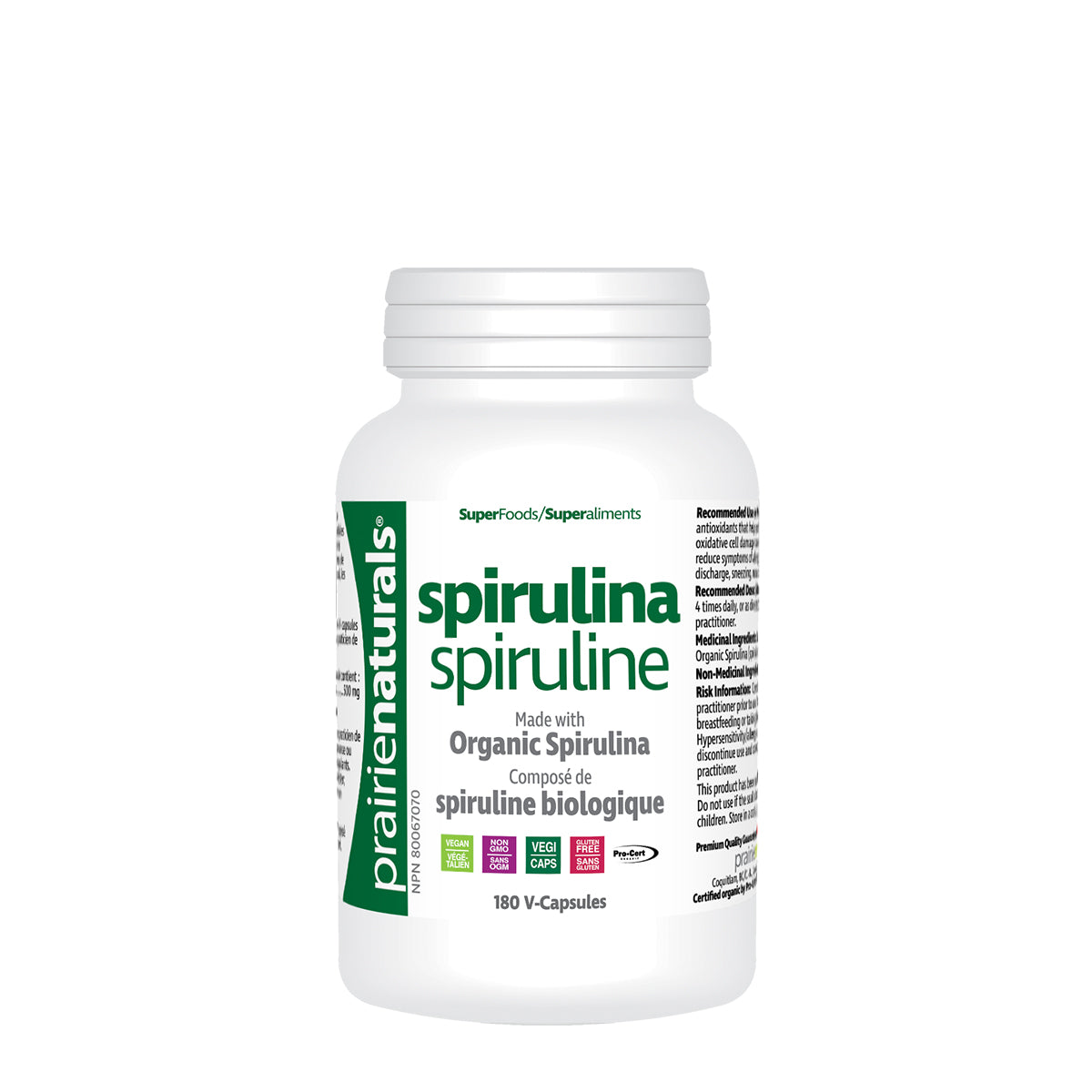 Spiruline 500mg