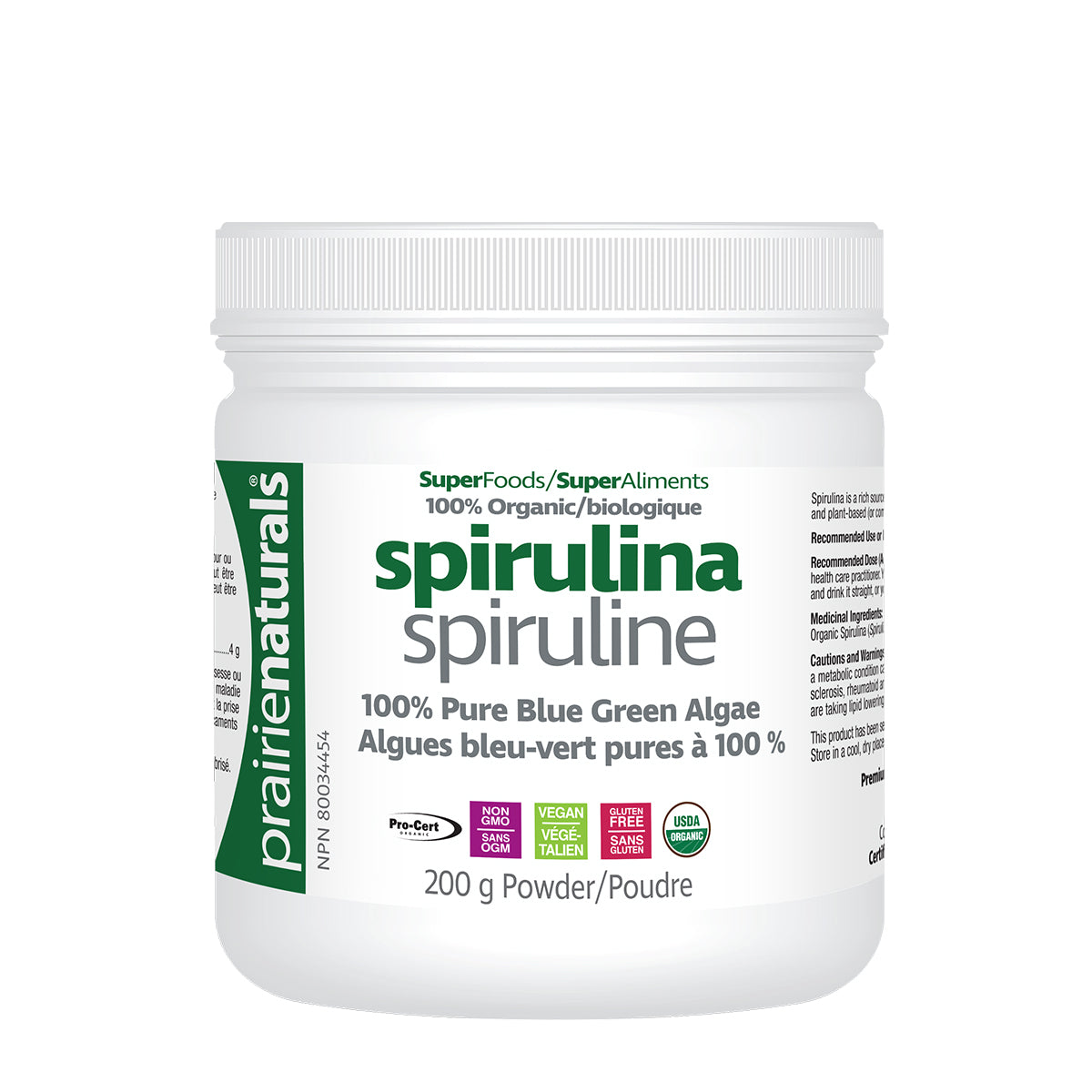 SuperAliments Spiruline 200g