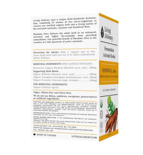 Rhodiola Vivant 60 capsules