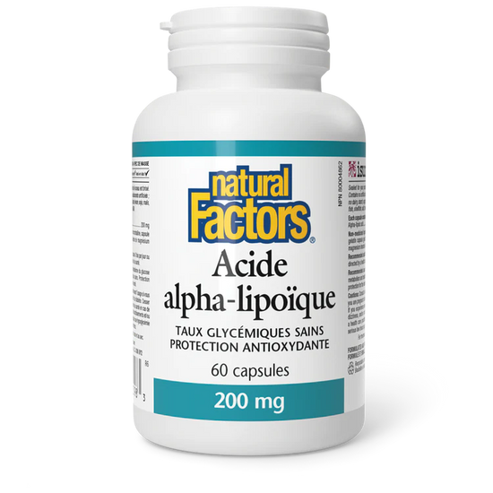 Acide Alpha-lipoïque 60 capsules