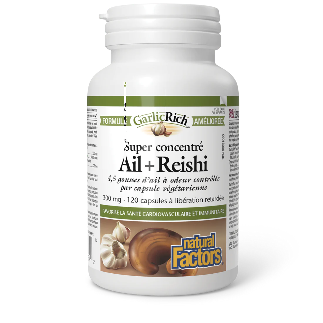 Ail et Reishi 300mg 120 capsule