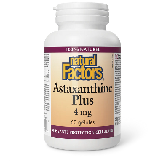 Astaxanthine Plus 4mg 60 gélules