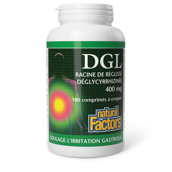 DGL racine de réglisse déglycyrrhizinée 400mg