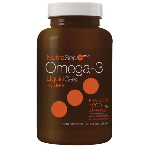 Nutrasea DHA omega 3 1200mg 60gélules