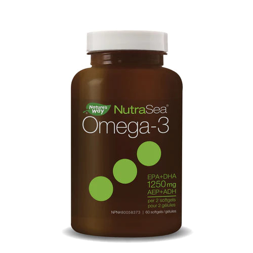 Nutrasea omega 3 1250mg 60capsules