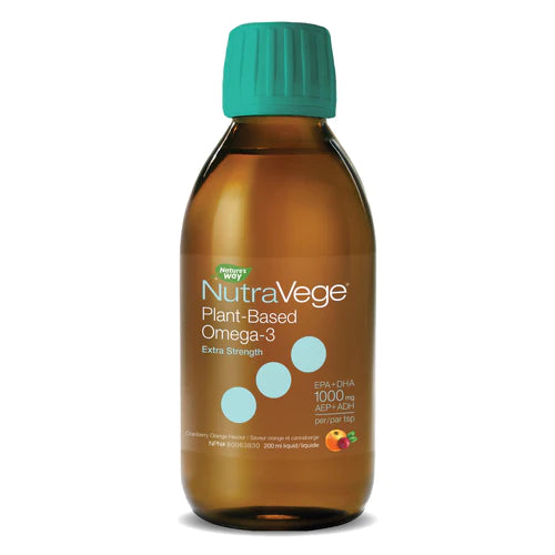 NutraVege omega 3 1000mg saveur orange canneberge 200ml