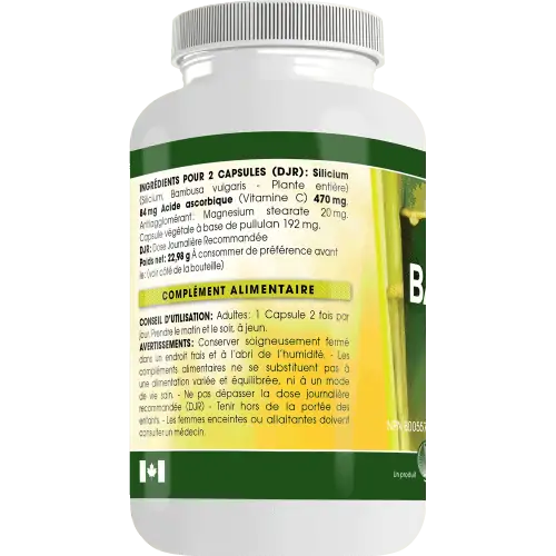 Bam-Bu silicium 60capsules