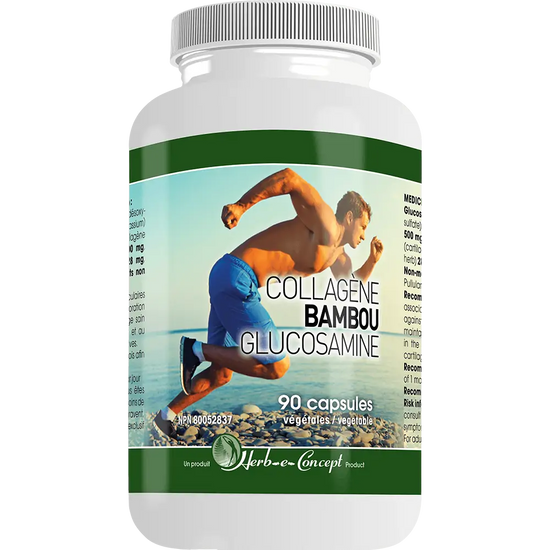 Collagène Bambou glucosamine 90capsules