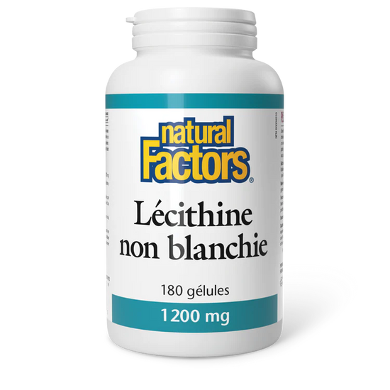 Lécithine non blanchie 1200mg 90 gélule